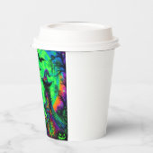 ホットコーヒーカップ紙　大量注文 紙コップ (左)