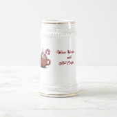 ホットコーヒーマグで暖かい願い ビールジョッキ (中央)
