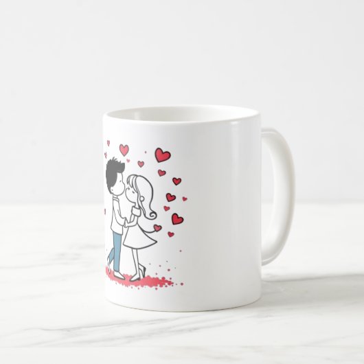 ホットコーヒーマグ コーヒーマグカップ (正面右)