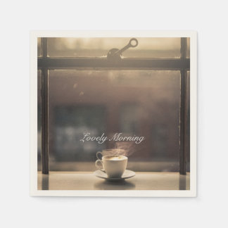 ホットコーヒー紙ナプキンス スタンダードカクテルナプキン