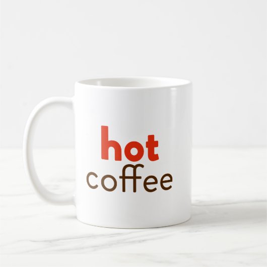 ホットコーヒー コーヒーマグカップ (左)