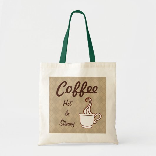 ホットコーヒー トートバッグ ギフト (正面)