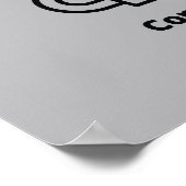 ホットコーヒー ポスター (角)