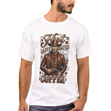 ホットコーヒー レトロカウボーイTシャツ
