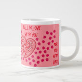 ホットコーヒーLOVEマグ ジャンボコーヒーマグカップ (右)