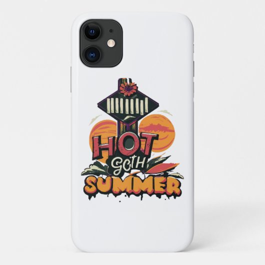 ホットゴスサマーファッション Case-Mate iPhoneケース (裏面)