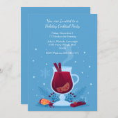 ホットサイダーアンドスノーホリデーパーティー 招待状 (正面/裏面)