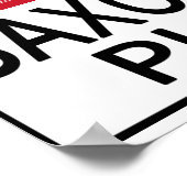 ホットサックス奏者 ポスター (角)