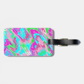 ホットサマービベス抽象芸術 ラゲッジタグ (裏面横)
