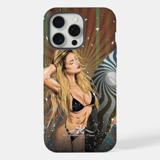 ホットサマー iPhoneケース (裏面)