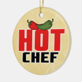 ホットシェフ(赤唐辛子) セラミックオーナメント (左)
