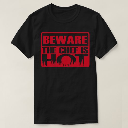 ホットシェフ Tシャツ (デザイン正面)
