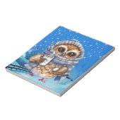 ホットショコラードメモ帳 ノートパッド (回転)