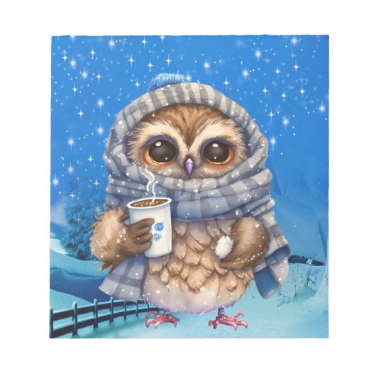 ホットショコラードメモ帳 ノートパッド (正面)