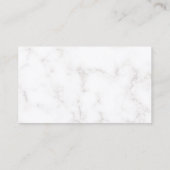 ホットショットトラックキングブラック&レッドビジネスカード 名刺 (裏面)