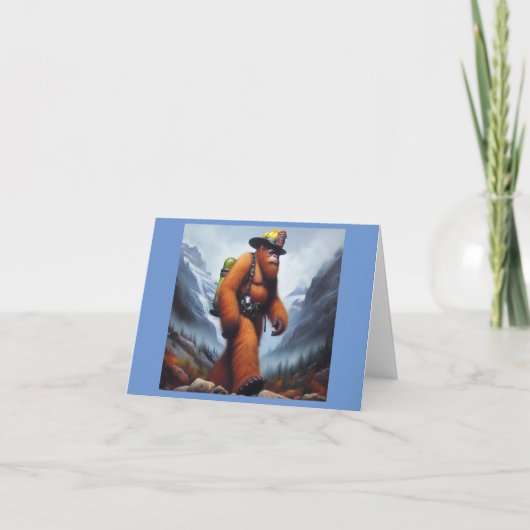 ホットショット・ファイアーマンのビッグフット カード (正面)