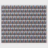 ホットショット・ファイアーマンのビッグフット ラッピングペーパー (フラット)