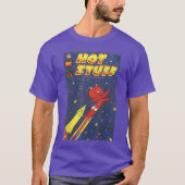 ホットスタッフ・スターリーコミックカバーの面白グッズ Tシャツ (正面)