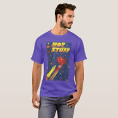 ホットスタッフ・スターリーコミックカバーの面白グッズ Tシャツ (正面フル)