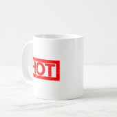 ホットスタンプ コーヒーマグカップ (正面左)