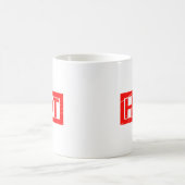 ホットスタンプ コーヒーマグカップ (中央)