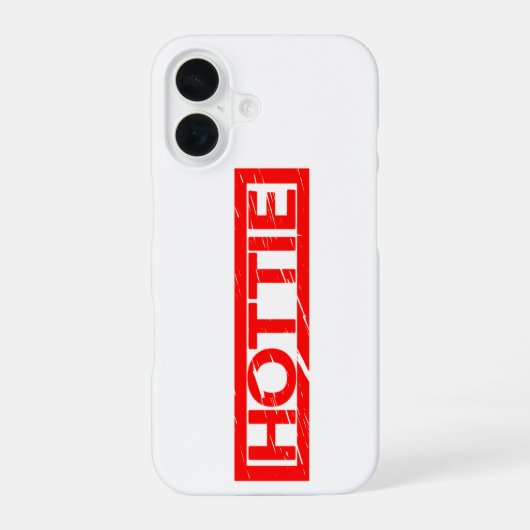 ホットスタンプ iPhone 16ケース (裏面)