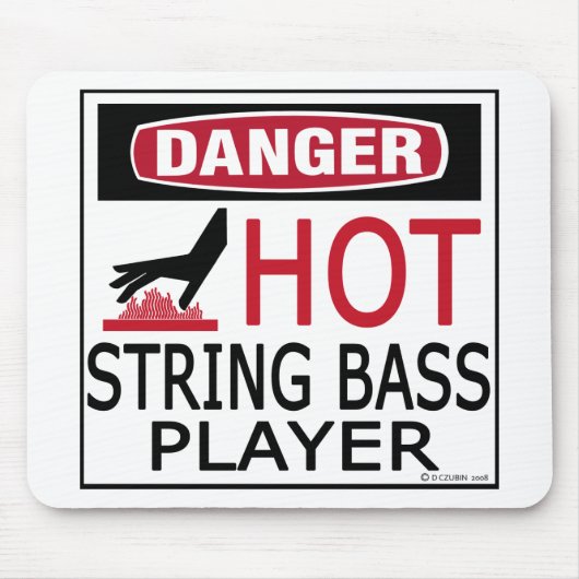 ホットストリングベースプレーヤー マウスパッド (正面)