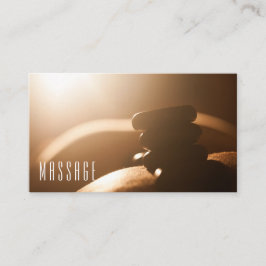 ホットストーンズマッサージセラピー名刺 名刺