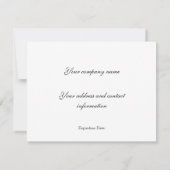 ホットストーンマッサージギフト券 (裏面)