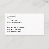 ホットストーンマッサージセラピー名刺 名刺 (裏面)