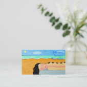 ホットストーンマッサージ 予約カード (スタンド正面)