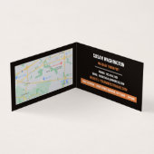 ホットストーン、マッサージセラピスト、パーラーロイヤリティ 名刺 (内部)