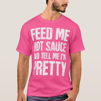 ホットスパイシーかわいらしな食べ物おもしろい- Pepper Source Tシャツ