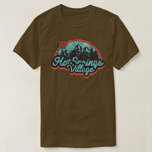 ホットスプリングスヴィレッジ, アーカンソー州 Tシャツ (デザイン正面)