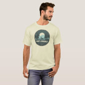 ホットスプリングス国立公園の鹿 Tシャツ (正面フル)