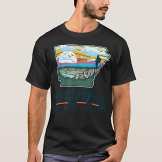 ホットスプリングス国立公園 アーカンソー州 ネイチャー Tシャツ