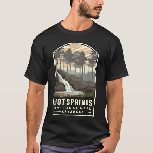 ホットスプリングス国立公園 Tシャツ (正面)