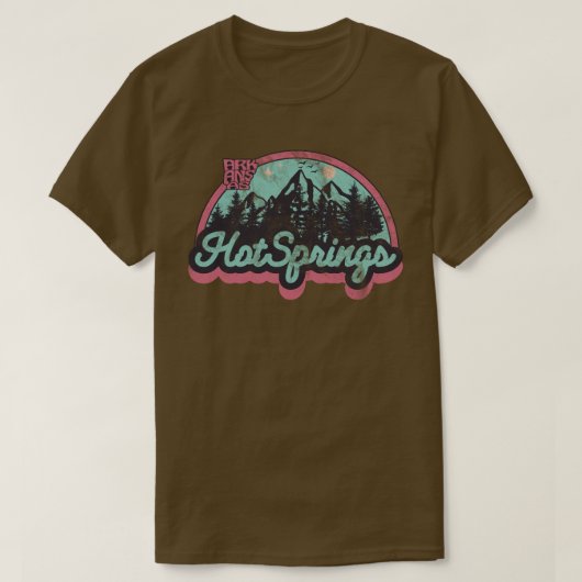 ホットスプリングス, アーカンソー州 Tシャツ (デザイン正面)