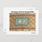 ホットスプリングス、ARクアポードームタイルIIギフトアパレル ポストカード (正面/裏面)