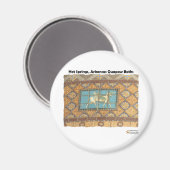 ホットスプリングス、ARクアポードームタイルIIギフトアパレル マグネット (正面/裏面)