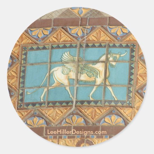 ホットスプリングス、ARクアポードームタイルIIギフトアパレル ラウンドシール (正面)