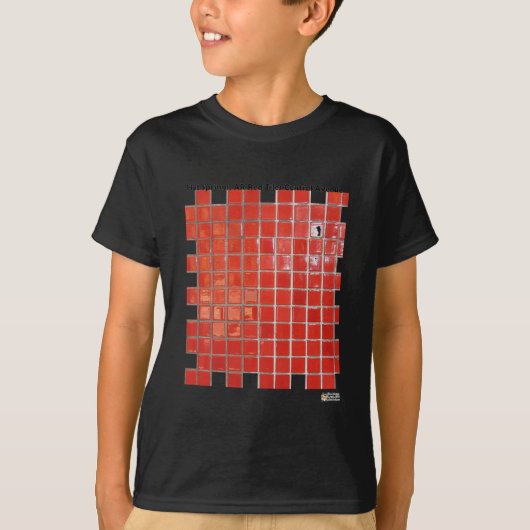 ホットスプリングス, AR 赤いタイルのセントラルアベニューギフト Tシャツ (正面)