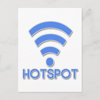 ホットスポットWifiユーザー ポストカード
