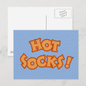 ホットソックス ポストカード (正面/裏面)