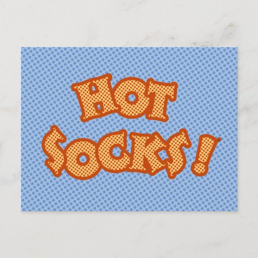 ホットソックス ポストカード (正面)