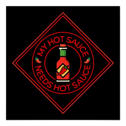 ホットソースの追加 ポスター (正面)