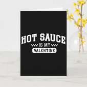 ホットソースは私のバレンタイン カード (黄色い花)