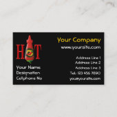 ホットソースボトル名刺 名刺 (正面)