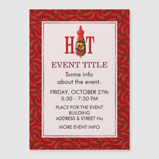 ホットソースボトル (正面)