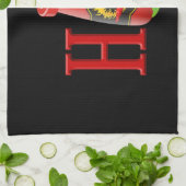 ホットソースボトル キッチンタオル (折り畳み)